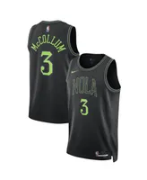 Men's and Women's Nike Cj McCollum Black New Orleans Pelicans 2023/24 Swingman Jersey - City Edition