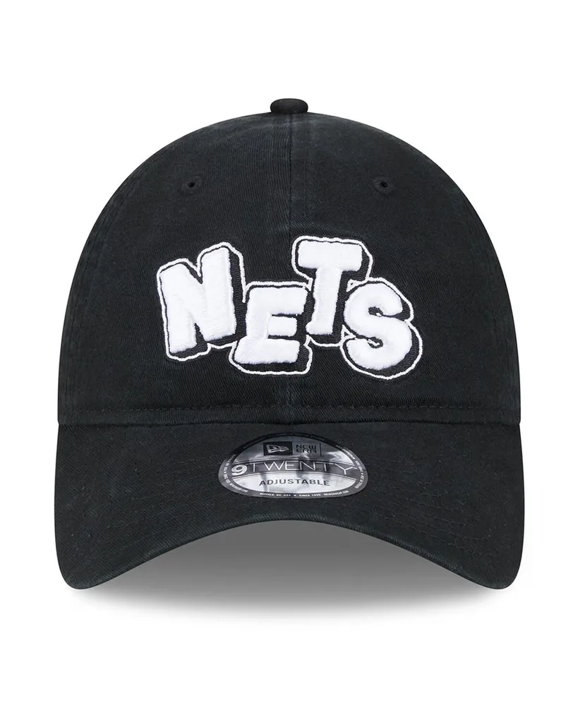 Men's New Era Black Brooklyn Nets 2023/24 City Edition 9TWENTY Adjustable Hat