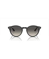 Ray-Ban Unisex RB2180 Low Bridge Fit Sunglasses, Gradient RB2180F