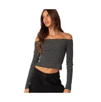 Women's Canary Ribbed Top