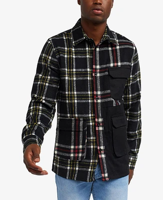 Reason Men's Colorblock Overshirt