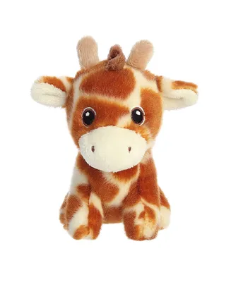 Aurora Mini Giraffe Eco Nation Eco-Friendly Plush Toy Brown 5"