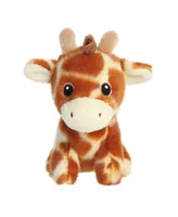 Aurora Mini Giraffe Eco Nation Eco-Friendly Plush Toy Brown 5"