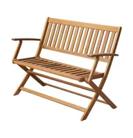 Patio Bench 47.2" Solid Acacia Wood