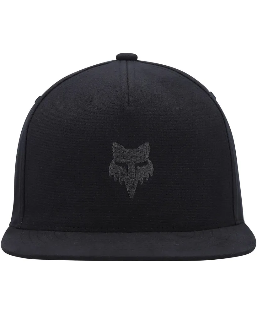 Men's Fox Black Snapback Hat