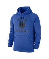 Men's Nike Royal Duke Blue Devils Basketball Club Fleece Pullover Hoodie