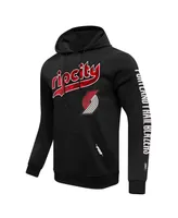 Men's Pro Standard Black Portland Trail Blazers 2023/24 City Edition Pullover Hoodie