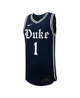 Men's Nike #1 Black Duke Blue Devils Replica Basketball Jersey