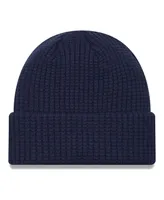 Men's New Era Navy New England Patriots Prime Cuffed Knit Hat