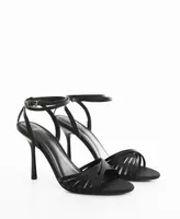 Mango Women's Strappy Heeled Sandals