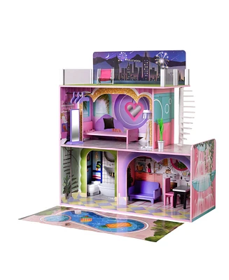 Olivia's Little World Dreamland Sunset Doll House - Multi-color - Assorted Pre