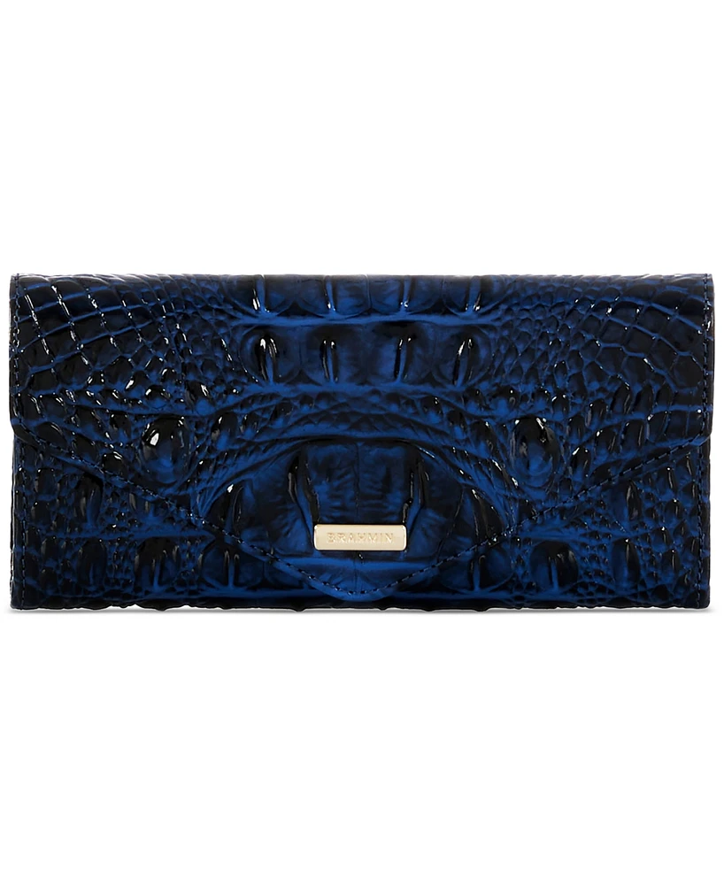 Brahmin Veronica Melbourne Embossed Leather Wallet