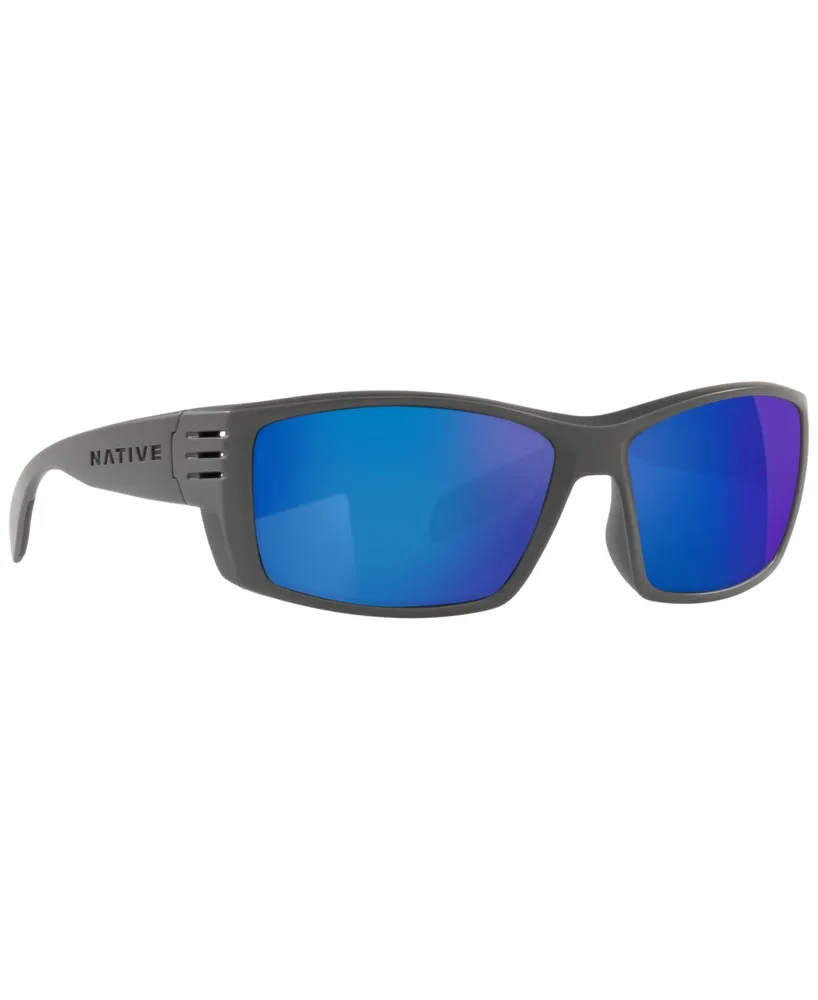 Native Men's Raghorn Polarized Sunglasses, Mirror Polar XD9019