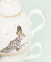 Yvonne Ellen Cheeky Cheetah Tea for One Set