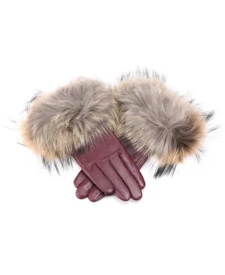 Women's Fur Strength Touchscreen Sheepskin Glove