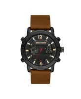 Skechers Redlands Men's 47mm Analog-Digital Watch Brown