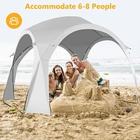 Sugift 11 x 11 Feet Patio Sun Shade Shelter Canopy Tent Portable Upf 50+ Outdoor Beach