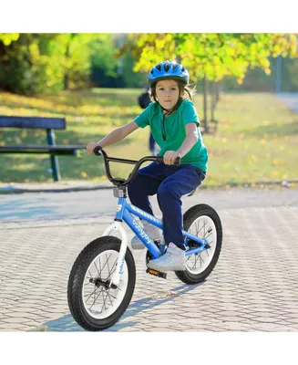 16 Inch Kids Bike Bicycle with Training Wheels for 5-8 Years Old Kids