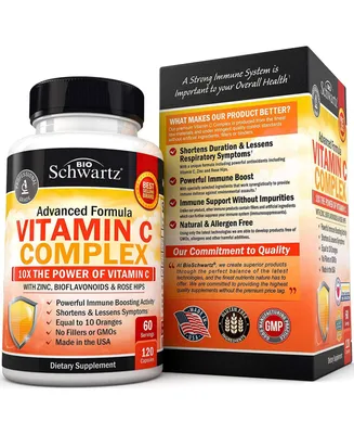 BioSchwartz Vitamin C Complex 120 Capsules