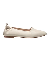 French Connection Women's Emee Rouched Back Ballet Flats