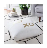 Safavieh Hugs And Kisses 22" x 22" Floor Pillow