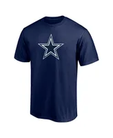 Men's Fanatics CeeDee Lamb Navy Dallas Cowboys Team Player Icon Name and Number T-shirt