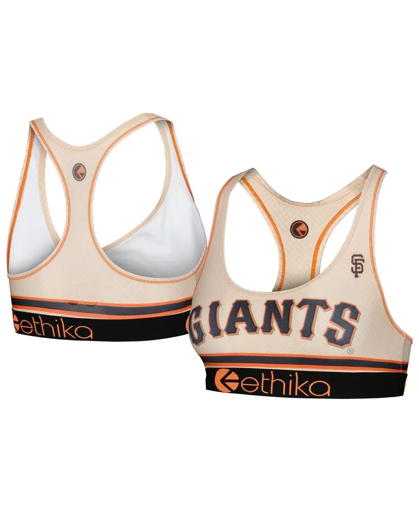 Ethika Women's Ethika Orange San Francisco Giants Babe Sports Bra
