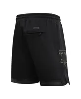 Men's Pro Standard Black Philadelphia 76ers Shorts