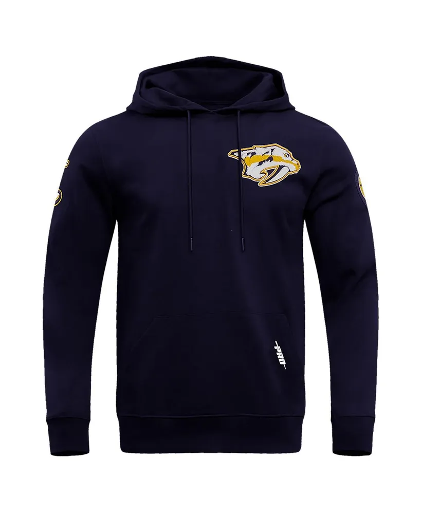 Men's Pro Standard Navy Nashville Predators Classic Pullover Hoodie