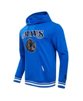 Men's Pro Standard Royal Dallas Mavericks 2023/24 City Edition Pullover Hoodie