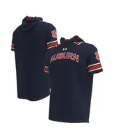 Men's Under Armour Navy Auburn Tigers Shooter Raglan Hoodie T-shirt