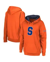 Women's Colosseum Orange Syracuse Big Logo Pullover Hoodie