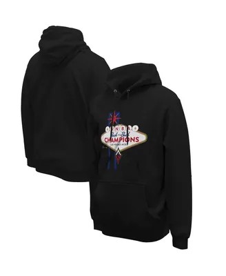 Men's and Women's Stadium Essentials Black Las Vegas Aces 2023 Wnba Finals Champions Welcome To Pullover Hoodie