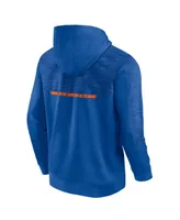 Men's Fanatics Royal New York Islanders Make the Play Pullover Hoodie