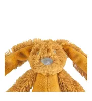 Rabbit Richie Ochre Rattle by Happy Horse 7 Inch Plush Animal Toy