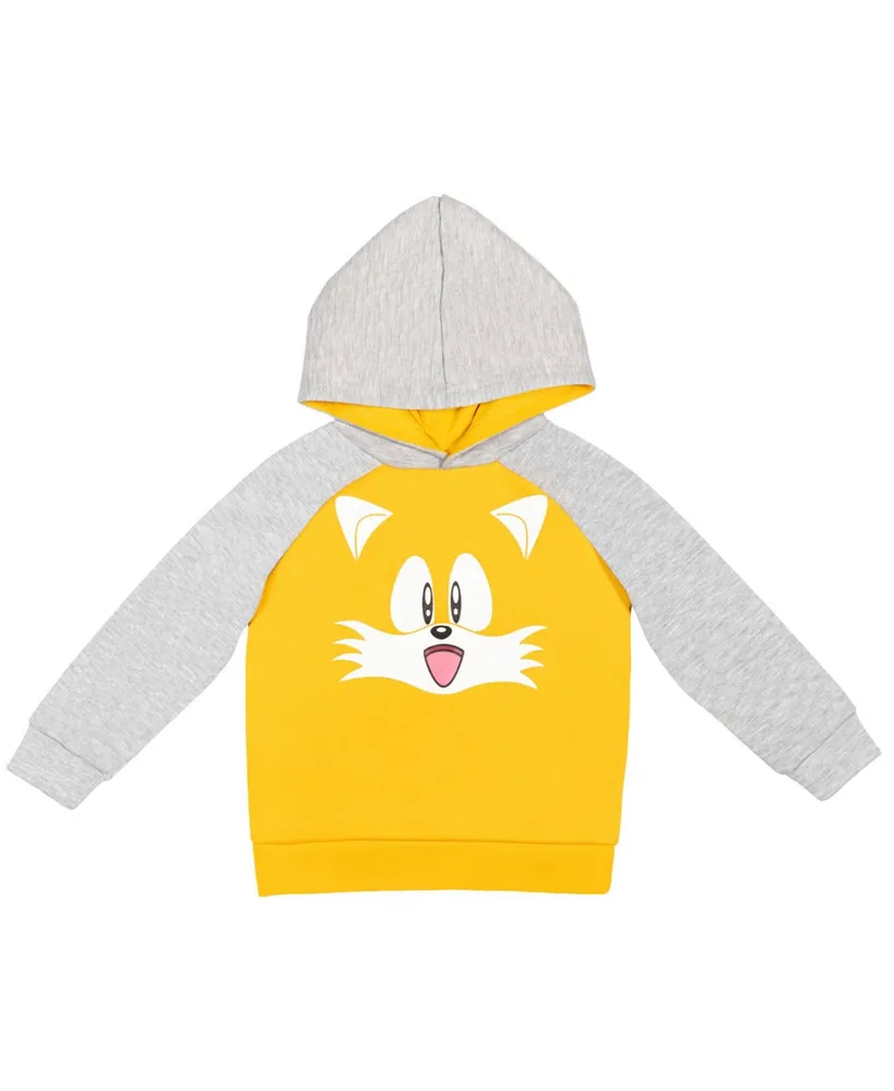 Sega Little Boys Sonic the Hedgehog Tails Fleece Pullover Hoodie