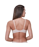 Women's Adorned Cotton Underwire Bra