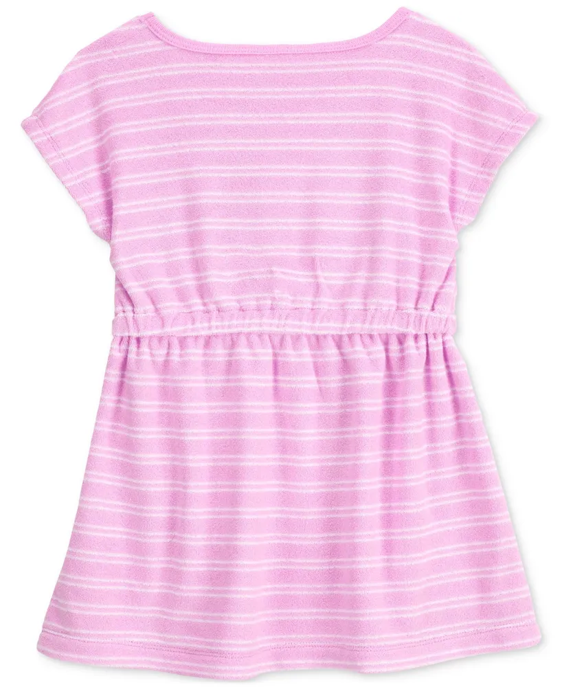 Carter's Toddler Girls Striped Terry Swim Cover-Up