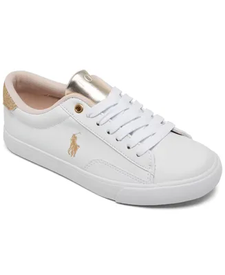 Polo Ralph Lauren Little Girls Theron V Casual Sneakers from Finish Line