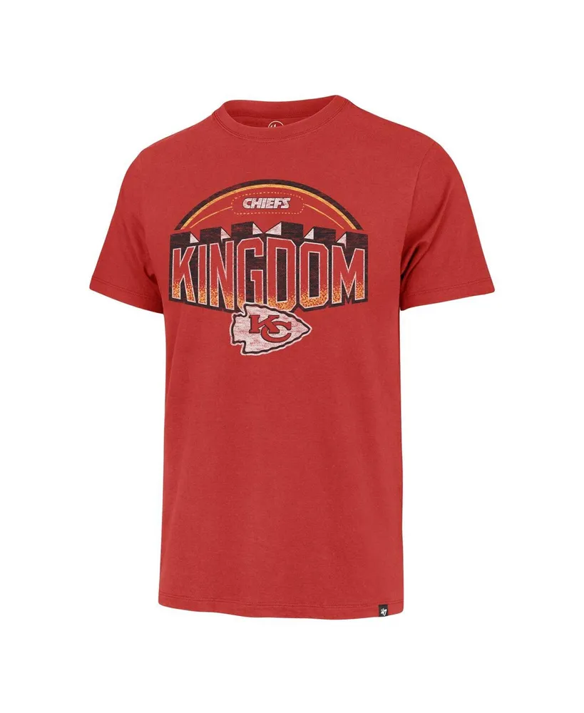 Men's '47 Brand Distressed Kansas City Chiefs Regional Franklin T-shirt