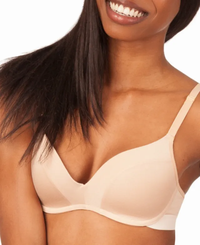 All.You. LIVELY Women's All Day Deep V No Wire Bra - Heather Gray 38D