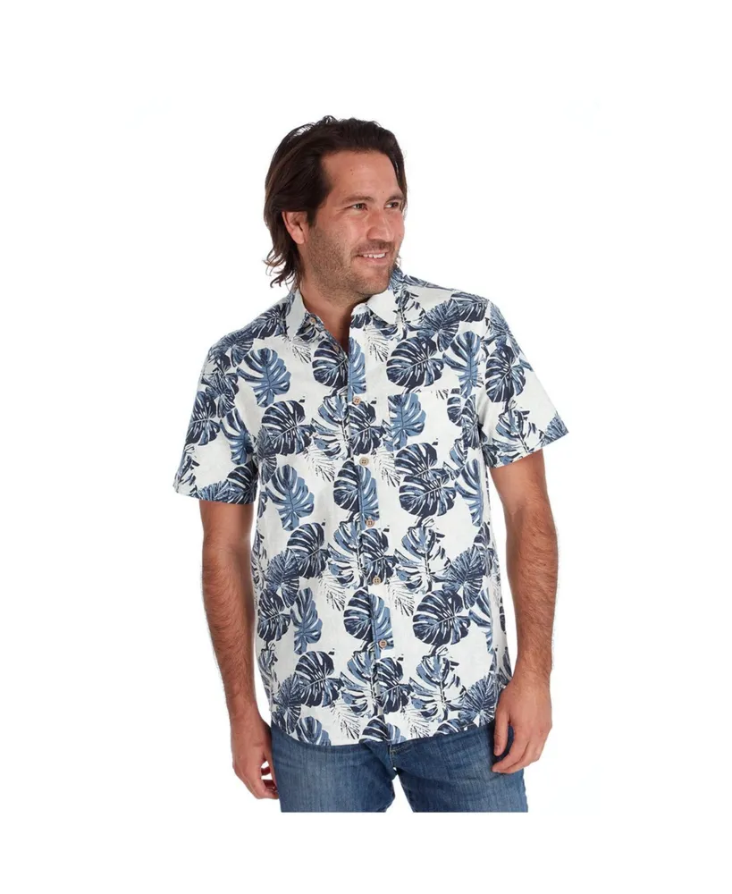 Px Clothing Men's Short Sleeve Floral Shirt
