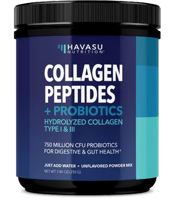 Havasu Collagen Powder + Probiotics, 7.40 oz (about 209.79 g)