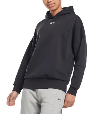 Reebok Women's Lux Oversized Sweatshirt Hoodie, A Macy's Exclusive