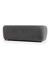 Valerian 86.5" Boucle Fabric Sofa