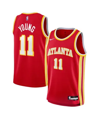 Big Boys and Girls Nike Trae Young Atlanta Hawks Swingman Jersey