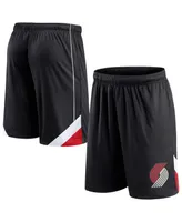 Men's Fanatics Black Portland Trail Blazers Slice Shorts