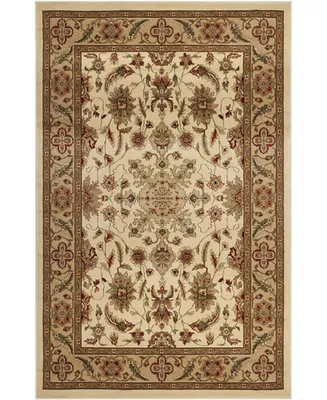 Safavieh Lyndhurst LNH211 Ivory and Tan 4' x 6' Area Rug