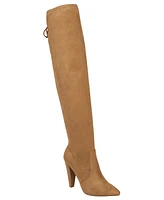 French Connection Women's Jordan Cone Heel Lace-up Over-The-Knee Boots - Tan