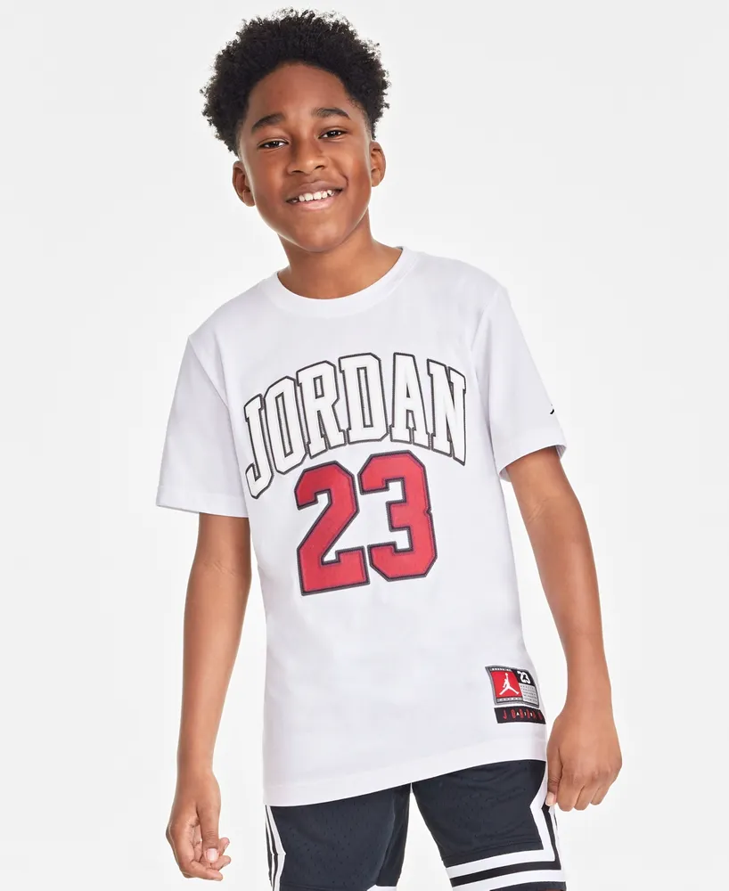 Jordan Big Boys Practice Flight Short Sleeve Tee